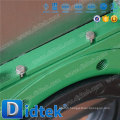 Didtek Actionneur pneumatique de haute qualité Type de gaine assise résiliente Zero Downstream Leakage Slurry Knife Gate Valve